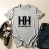 Dia das Mães 2024 Mamãe Camiseta de Manga Curta Europeia e Americana Letras em Inglês Exportação Roupas Masculinas e Femininas Verão Novo Solta 01