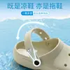 Zuecos simples antideslizantes para hombre, modelo nuevo 2025, sandalias cerradas antideslizantes tipo slip-on para mujer, adecuadas para usar al aire libre en verano