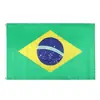 Bandeira do Brasil Transfronteiriça, Copa do Mundo, Eurocopa, Bandeiras de Vários Países, Em Estoque para Atacado, Bandeiras de Poliéster para Torcedores