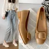 Novos Sapatos Simples, Scarpins Confortáveis, Sapatos Rasos da Moda Versáteis de Cor Sólida para Mulheres, Sapatos Preguiçosos, Sapatos de Comércio Exterior Transfronteiriço