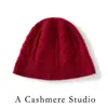 Gorro de Cachemira al por Mayor para Mujer Engrosado y Cálido Otoño e Invierno Nuevo Versátil Casual Tejido de Punto Trenzado Gorro de Pescador