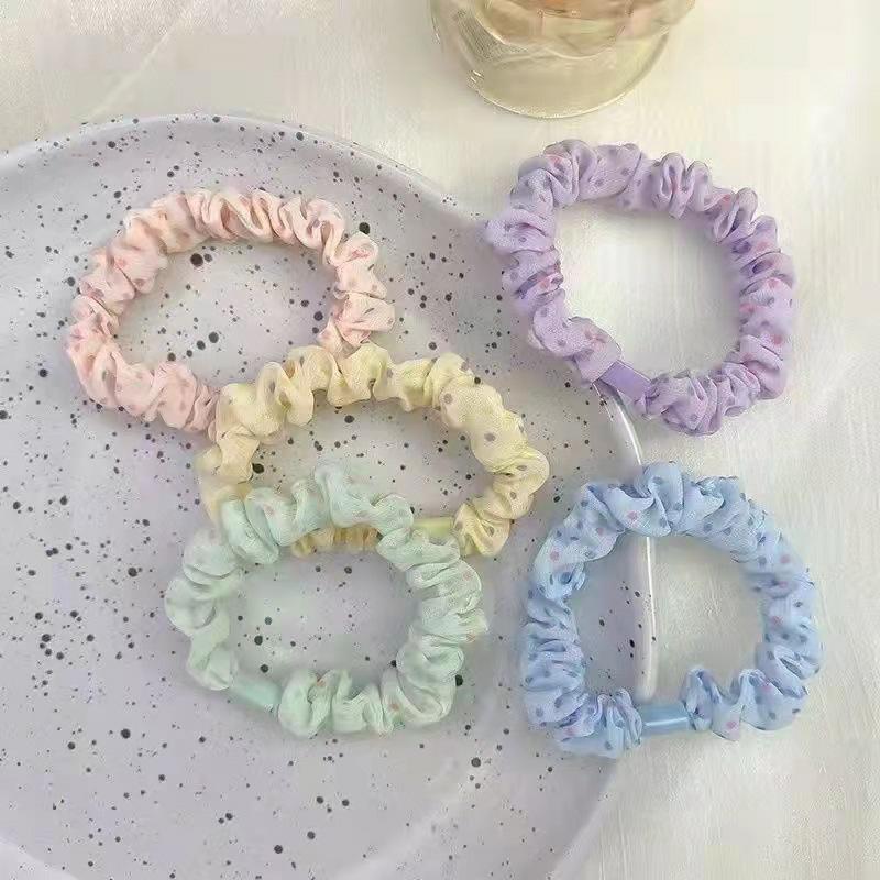 波点diy 小肠发圈