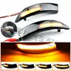 Adecuado para Ford Fiesta MK7 2008-2017 Fiesta B-Max espejo retrovisor señal de giro de flujo de agua