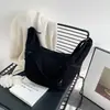 Bolsa de Hojaldre Casual Nueva Primavera 2025 Estilo Japonés Gran Capacidad Bolso de Hombro Cruzado para Mujer Bolsa para Clase y Viaje