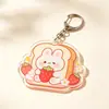 Llaveros acrílicos personalizados, mercancía de anime y caricaturas, tarjetas de exhibición de pie, imanes para refrigerador y colgantes pequeños de regalo de doble cara - al por mayor