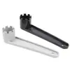 Válvula de ar de 8 furos chave de 8 dentes preto cinza acessórios para prancha de stand up paddle kit de reparo ferramenta barco de borracha barco de assalto barco inflável