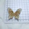 Novo Estilo Presilha de Cabelo Borboleta Tridimensional com Strass, Tiara, Elástico de Cabelo, Acessório para Sapato, Acessório de Joia Brilhante Versátil, Acessório para Roupa