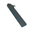 Estación de Acoplamiento Transfronteriza Hub Tipo-C Tres en Uno Divisor para Laptop con USB 3.0 Inclinado Expansión Multi-Puerto