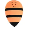 Esponja de Maquillaje Serie New Bee 2025 Se Expande al Mojarse, Elástica, Doble Uso para Base Seca y Húmeda, Esponja de Maquillaje de Dos Colores