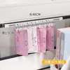 Estante de Almacenamiento con Ganchos para Cocina, Sin Taladro, Deslizante, Universal para Detrás de las Puertas del Gabinete, Entrada y Pasillo