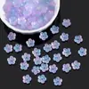 Flor de Peonía de Cristal Flor Colorida de Cinco Pétalos Cadena de Cuentas Accesorios para Joyería DIY Pulsera Pulsera Accesorios de Producto Semi-terminado Materiales