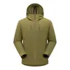 Cortavientos asequible para hombre de primavera y otoño, chaqueta cálida a prueba de viento para hombre, abrigo con capucha, chaqueta para montañismo, ropa deportiva