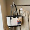 Bolso de Viajero de Gran Capacidad para Mujer 2025 Verano Nueva Moda Bolso de Hombro Simple Bolso Tote de Estilo Coreano de Aspecto Elegante