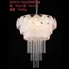 Elegante y Lujoso Candelabro de Cristal para Bodas, Accesorios de Decoración para el Ambiente del Salón de Bodas, Candelabro de Cristal Acrílico para Bodas en Vestíbulo de Hotel