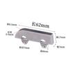 Clip rueda de corte de acero inoxidable de 5 mm 6 mm 8 mm de espesor rueda polea de vidrio polea para puerta corredera de vidrio ranura de montaña