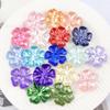 Imitação concha cinco folhas pétala perolada peônia flor titular diy grampo de cabelo grupo nupcial fã broche roupas segurando acessórios de flores