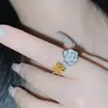 Anillo Versa Rosa Nuevo Chanel Set Pendientes Colgantes Borla Brillante Moda Circonio Micro