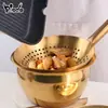 Colador para Bidón de Aceite 304 para Escurrir Fideos, Freír, Hot Pot, Colador Grande para Chefs de Hotel, Colador de Aceite Comercial, Espumadera Grande