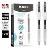 Bolígrafo de Gel Retráctil Estilo Pincel Pequeño con Punta de 0.5mm, Agarre Suave, Tinta Negra, Adecuado para Exámenes Estudiantiles, Modelo J3401