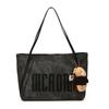 Bolso Tote para Mujer 2025 Estilo Nuevo Bolso de Hombro Único con Letras Bolso Casual Maillard Elegante Bolso de Axila Bolso de Moda