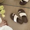 2026 Set de Sandalias de Dedo Suaves Versátiles Sandalias de Playa Sandalias Planas Estilo para Uso al Aire Libre Vacaciones Playa Verano Nuevo Retro