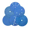 Lixa Flocada Personalizada pelo Fabricante Lixa Cerâmica Azul Abrasiva Lixa Flocada para Trilhos de Trem de Alta Velocidade Moagem e Polimento de Metal