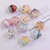 Pintura al Óleo Princesa Sirena Degradado Estrella Agujero Recto Cuentas Sueltas DIY Cadena de Teléfono Hecha a Mano Materiales para Joyería de Cuentas Accesorios