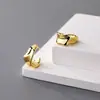 Brincos de Metal com Textura Irregular de Henna para Mulheres, Brincos Minimalistas de Alto Padrão Estilo Ins Europeu e Americano Transfronteiriços, Em Estoque Compra Direta