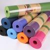 Directo de fábrica pelo liso TPE183 * 80*0.8cm monocolor principiantes fitness engrosado alargado tapete de yoga