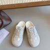 Zapatos Desun de Altura Interior para Mujer Zapatillas Baotou de Verano para Uso Exterior 2025 Verano Nuevos Zapatos Slip-on Perezosos para Mujer