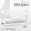 Bolsa de Lápices Transparente para Exámenes, Bolsa Especial de Papelería para Estudiantes de Primaria, Especial para Exámenes, Caja de Papelería Simple para Mujeres, Almacenamiento de Bolsa de Lápices