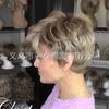 Peluca bobo de cabello europeo y americano, cabello corto, para mujer, coloración rubio claro, peluca de cabello corto y lacio, postizo