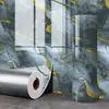 Papel de parede imitação mármore autoadesivo à prova d'água à prova de umidade para casa sala de estar parede de fundo de TV adesivos papel de parede decorativo feio