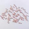 Cuentas de Vidrio de Cristal Forma de Gota de Agua Agujero Recto 4*9 para Accesorios de Cabello, Pendientes, Collares, Bolsos, Accesorios DIY Cuentas de Vidrio