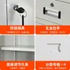 Armário de Aço para Escritório Armário de Aço para Documentos Hangzhou Armário de Armazenamento Multi-Portas Trancável para Funcionários Armário Baixo de Armazenamento em Chapa de Metal