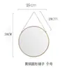 Diseño Geométrico Minimalista de Lujo Ligero Nórdico Espejo Hexagonal de Latón Dorado Espejo de Baño Espejo de Entrada Espejo de Maquillaje