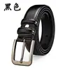 Fabricante Popular Transfronterizo Nuevo Cinturón para Hombre con Hebilla Giratoria Venta al por Mayor Casual Versátil Cinturón con Hebilla de Pin Moda Estilo Coreano Cinturón para Pantalones