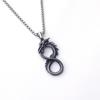 Nuevo collar con colgante de león de acero inoxidable europeo y americano al por mayor de joyería de AliExpress, colgante retro personalizado para hombre