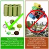 Suministro Directo Transfronterizo 1.5 Bolsa de Caca de Seda Bolsa para Excrementos de Perro Estampado de Huella Dactilar Epi Degradable Bolsa de Basura para Mascotas