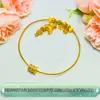 Pulsera de Aro para Mujer Hecha a Mano con Bobina de Plata Pura 999, Cintura Pequeña, Ajustable, Lujo Ligero, Sensación de Alta Gama, Pulsera de Círculo Simple