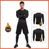 Fábrica de Origen Shenma Ropa de Secado Rápido con Forro Polar Ropa Interior Térmica Ajustada Base Ropa Deportiva para Esquí al Aire Libre Fitness