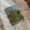Pinza para Flequillo de Felpa con Forma de Gota de Agua para Otoño e Invierno, Pinza Lateral Versátil, Pasador de Lujo Ligero, Accesorio para el Cabello con Acabado de Alta Gama