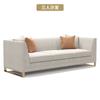 Mesa de Negociación para Oficina de Ventas Moderna y Sencilla, Mesa de Ocio, Área de Recepción de Hotel Club, Combinación de Mesa de Té y Sillas de Madera Maciza, Muebles