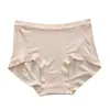Ropa interior de mujer de Modal Verano Cintura Alta Transpirable Sin Costuras Algodón Antibacteriano en la Entrepierna talla extra chica gordita Braguitas para Niñas
