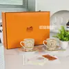 Serie Circo de los Sueños Transfronterizo Taza y Platillo de Café Juego Caja de Regalo Taza Caja de Regalo Serie Creativa Vajilla