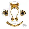 Performance Animal Adereços de Fantasia Headband de Animal Cartoon Headband Estéreo Headband Halloween Fantasia de Tigre