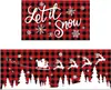 Envío Directo de Fábrica Transfronterizo Alfombra de Navidad Amazon Mayorista Felpudos Decorativos Combinación de Cocina Felpudos Edición Limitada de Navidad