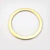Accesorios de ferretería para equipaje anillo de alambre de hierro hebilla anillo metálico anillo de hierro tipo O llavero sin costura hebilla de caja bolsa cerradura de aleación