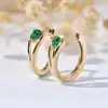 Brincos de moda com zircônia em forma de gota, best-sellers transfronteiriços para mulheres, brincos versáteis para o dia a dia, brincos da moda para feriados no atacado