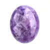 Piedra jabón de jade piedra de cristal de energía piedra para masaje con aceite esencial piedra de palma ovalada piedra para masaje de puntos de acupuntura piedra para compresa caliente